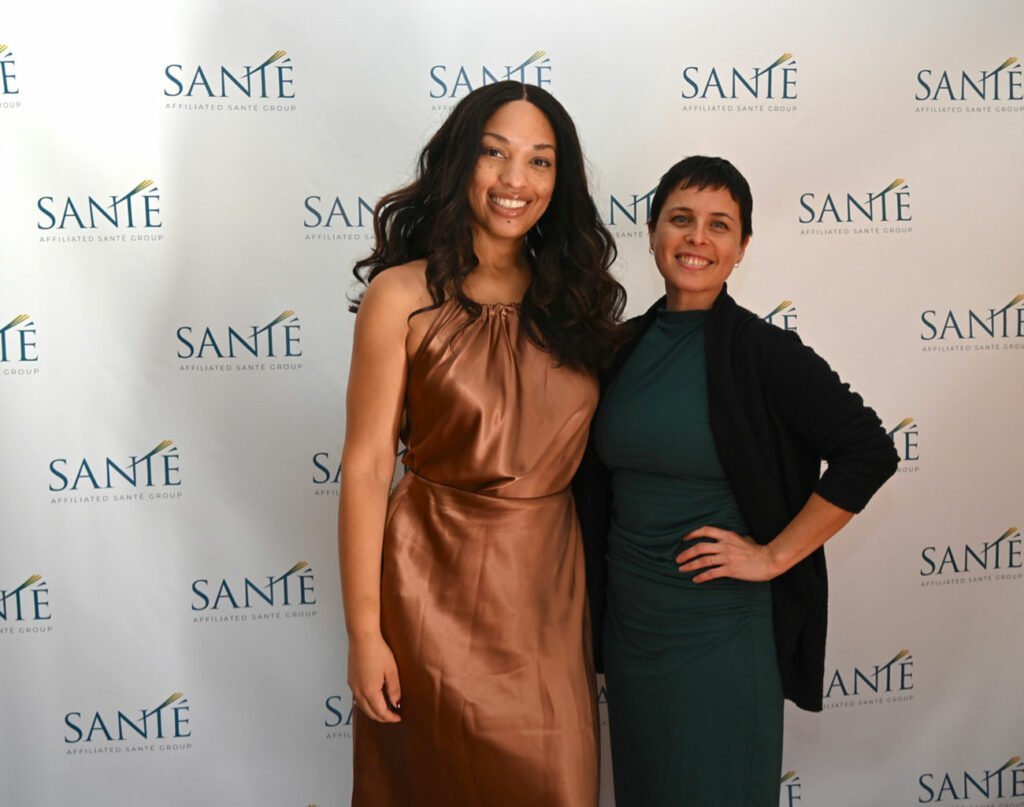 <em>left to right</em>: Vernessa Scurry, Vice President of Operations, Affiliated Santé Group and Elizabeth Jones, Data Systems Administrator, Affiliated Santé Group
