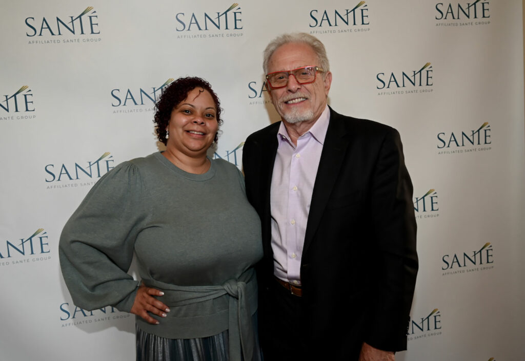 Grigsby-Hackett, CEO, Affiliate Santé Group and Fred Chanteau, Former CEO for Affiliated Sante Group